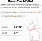 2 Pack Cotton Breakaway Cat Collars Set - Image 7