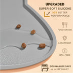 Cat Food Mat, Silicone Pet Feeding Mat - Image 3