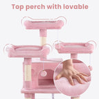 SHA CERLIN 68 Inches Multi-Level Large Cat Tree - Image 4