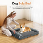 Small Dog Bed Orthopedic Washable: Beds Bolster Small Sized Dogs Bed Egg Crate - Image 3