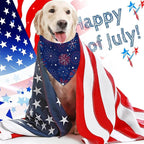 4th of July Dog Bandanas, Patriotic Holiday Party Pet Decorations 2 Pack - Image 6