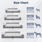 WESTERN HOME Dog Beds Large Sized Dog, Orthopedic Large Pet Bed - Image 6