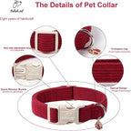 Cute Corduroy Dog Collar - Image 3