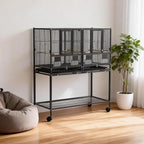 43'' Wrought Iron Birdcage - Image 2