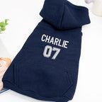 Personalized Name Dog Hoodie, Embroidered Hoodies Pets Name, Custom Pet Memorial - Image 4