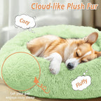 JOLLYVOGUE Calming Dog Bed Medium Size Dog, Anti-Anxiety Donut Medium Pet Bed - Image 2