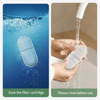 Cat Water Fountain Filter, 1 Pack Replacement Filter & Sponge, Only Applicable - Image 5