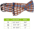 Faleela Soft &Comfy Bowtie Dog Collar, Detachable and Adjustable Bow Tie Collar - Image 6