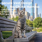 Cat Harness and Leash Set Escape Proof Tactical Extra Large Kitten Harness - Image 3