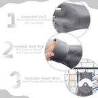 Pet Grooming Gloves—Heat Resistant Dog Washing Gloves - Image 6