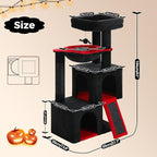 PAWZ Road Large Cat Tree, 41 Inches Gothic Cat Tower - Image 2