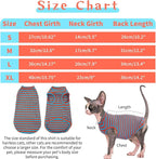 BRKURLEG Hairless Cats T Shirt, Cat Sweaters, Pullover Kitten Shirts, - Image 2