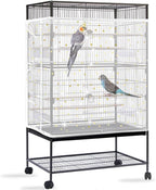 Daoeny Bird Cage Seed Catcher, Large Bird Cage Cover, Adjustable Soft Airy by Daoeny