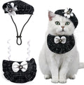 HOWWFALY 2PCS Cat Beret Hat by HOWWFALY