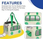 Pet Backpack Carrier, Portable and Ventilated, Oxford Cloth, Dogs Cats and - Image 5