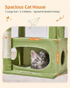 Taoqimiao Cat Tree, 38.5-Inch Cat Tower - Image 2