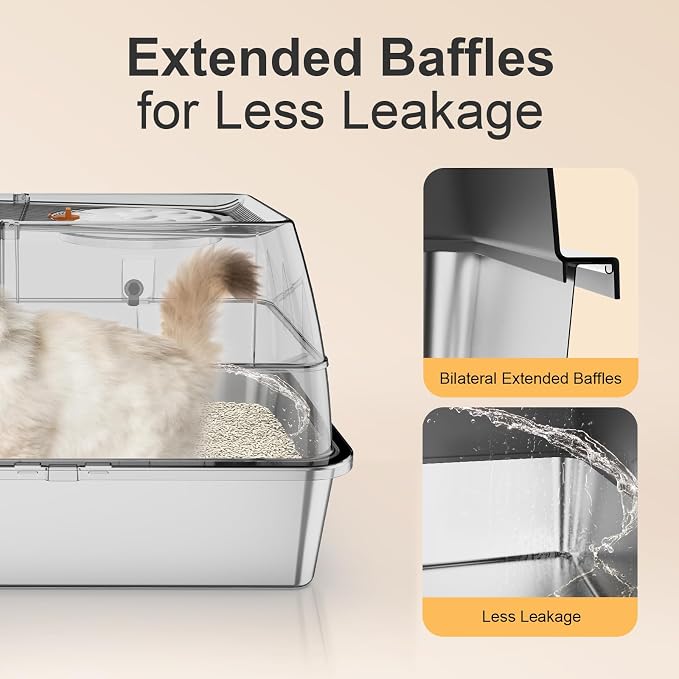 Stainless Steel Litter Box - Image 4