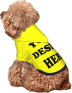 Personalized Chihuahua Dog Hoodie, Custom Pet Warm Sweatshirt Costume - Image 6
