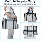 Expandable Cat Carrier, Airline Approved Soft Sided Pet Carrier - Image 8