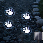 Paw Print Solar Lights by Unknown