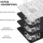 Dog Food Mats for Floors Absorbent, Pet Cat Food Mat - Image 3