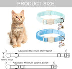 ARING PET 2 Pack Cat Collar-Cute Cotton Cat Collar - Image 5