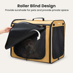 Dog Car Carrier Light Weight 24×17.7×20.5 in, Dog Carrier Easy to Assemble - Image 7