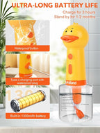 Dog Foaming Soap Dispenser, Automatic Electric Dog Shampoo Foamer Sprayer - Image 3