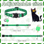 Talltalk 15 Pcs Holiday Cat Collars St. Patrick's Day Easter Adjustable - Image 2