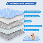 MH MYLUNE HOME Dog Cooling Mat 48x28 Inch - Image 4