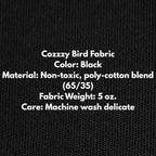 Cozzzy Covers Model 2424 DT Universal Cage Cover 40" L Poly-Cotton Black - Image 5