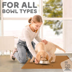 Dog Food Mat - Raised Edges Dogs Mat - Image 6