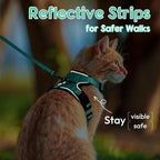Dooradar Cat Harness and Leash Set, Escape Proof Safe Adjustable Kitten Vest - Image 4