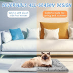 VitalCozy 2 Pack Self Warming Cat Mat Self Heating Pad Bed Reversible Machine - Image 4