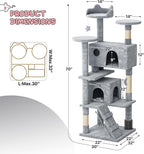 MoNiBloom 70 Inch Cat Tree Tower - Image 2