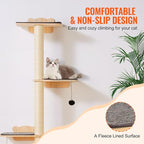 VEVOR 4 Tiers Cat Wall Furniture Set - Image 5