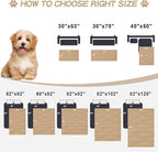 Smiry Waterproof Dog Bed Cover Blanket 68x82, Soft Reversible Pet Blanket - Image 6
