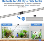 fishkeeper Quick Aquarium Siphon Pump Gravel Cleaner - Image 4