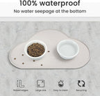 Ptlom Dog Food Mat Anti-Slip Dog Bowl Mats - Image 8