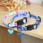 Cat Collar Breakaway, 2 Pack Cotton Cats Collars - Image 4