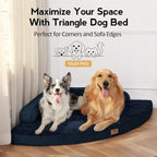 Large Orthopedic Dog Bed with Sides Big Dog Beds with Removable Washable Cover - Image 4