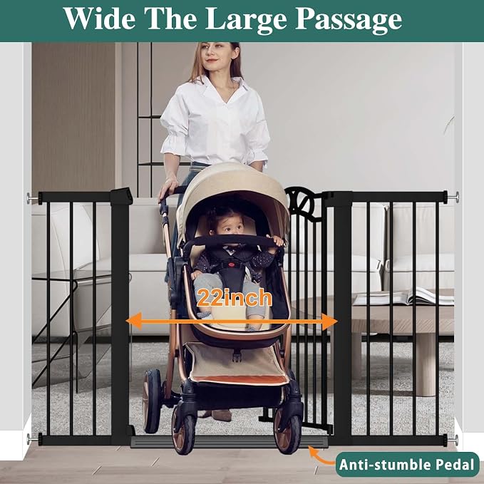 Fairy Baby 59.9"-62.5" Extra Wide Baby Gate - Image 5