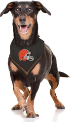 Pets First NFL Cleveland Browns TIE Bandana, Size Large/X-Large. Dog Bandana - Image 5