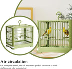 2025 New Carry Cage for Parakeet Portable 30x23x26cm Bird Travel Carrier Cage - Image 7