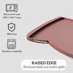 OHMO Dog Food Mat w/Residue Collection Pocket Silicone Pet Feeding Mat - Image 4
