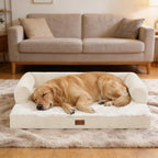 Orthopedic Dog Beds for Large Sized Dogs, Waterproof Egg Crate Foam Medium Dog - Image 9