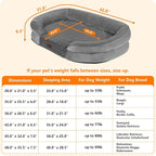 Dwanton Orthopedic Dog Bed for Large Dogs - Image 4