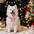 Christmas Dog Collar with Bow Tie, Adjustable Pet Collar with Cute Xmas Tree - Image 4
