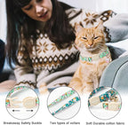 ARING PET 2 Pack Easter Cat Collars-Cute Bunny Cat Collar Breakaway - Image 2