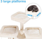 Hey-brother Cat Tree, 71 inches XL Large Cat Tower - Image 4